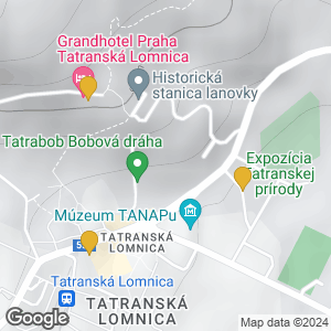 Mapa Tatranská Lomnica